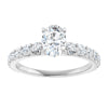 14K White | Oval