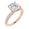 14K Rose | Cushion