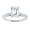 14K White | Emerald