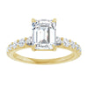 14K Yellow | Emerald