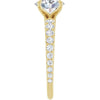 14K Yellow | Oval