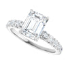 14K White | Emerald