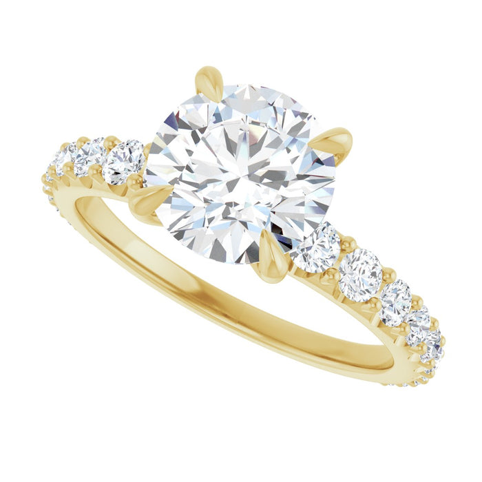 14K Yellow | Round