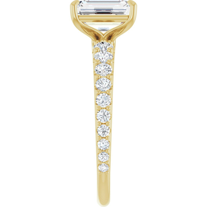 14K Yellow | Emerald