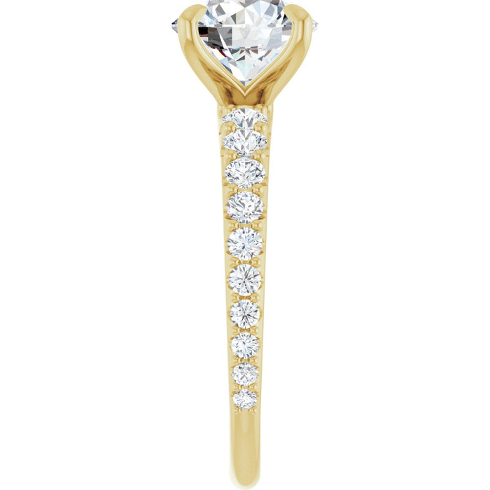 14K Yellow | Round
