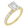 14K Yellow | Emerald