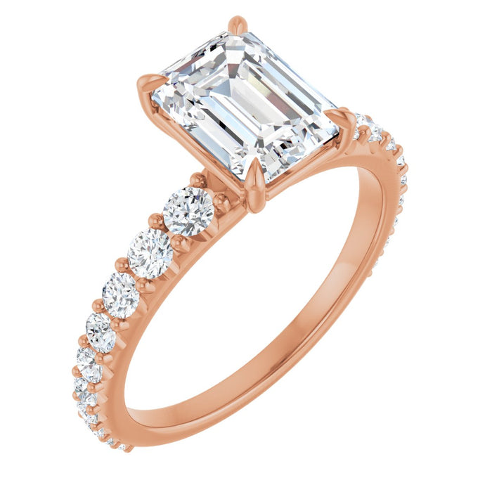 14K Rose | Emerald
