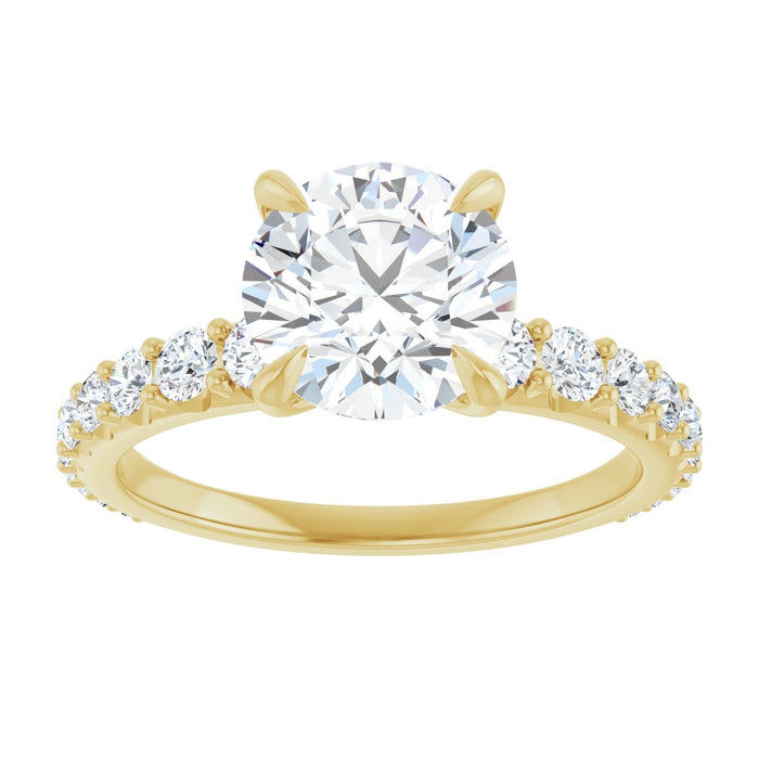 14K Yellow | Round