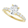 14K Yellow | Oval