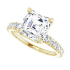 14K Yellow | Asscher