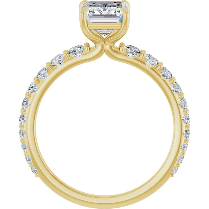 14K Yellow | Emerald