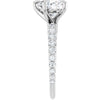 14K White