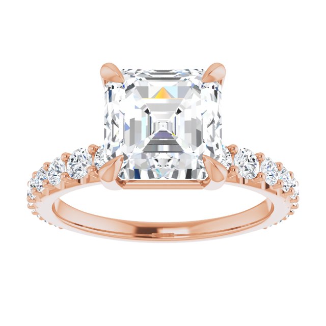 14K Rose | Asscher