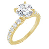 14K Yellow | Round