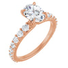 14K Rose | Oval