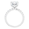 14K White | Asscher