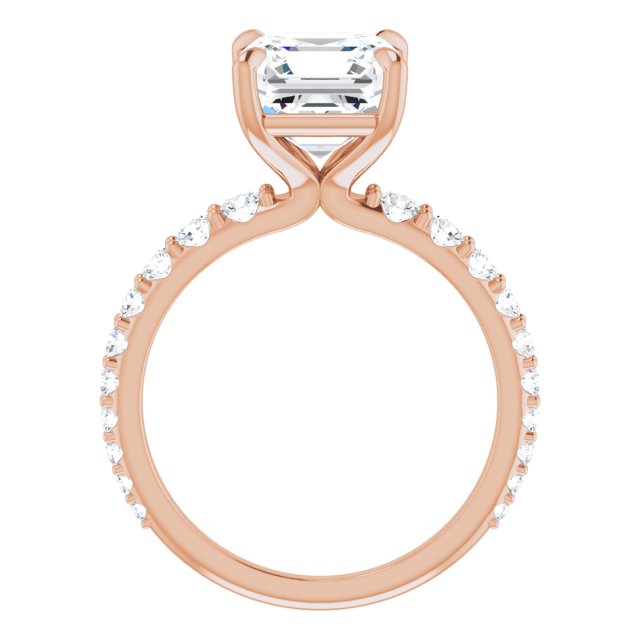 14K Rose | Asscher