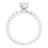 14K White | Pear
