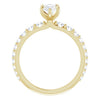 14K Yellow | Pear