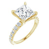 14K Yellow | Square