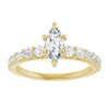 14K Yellow | Marquise
