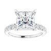 14K White | Square
