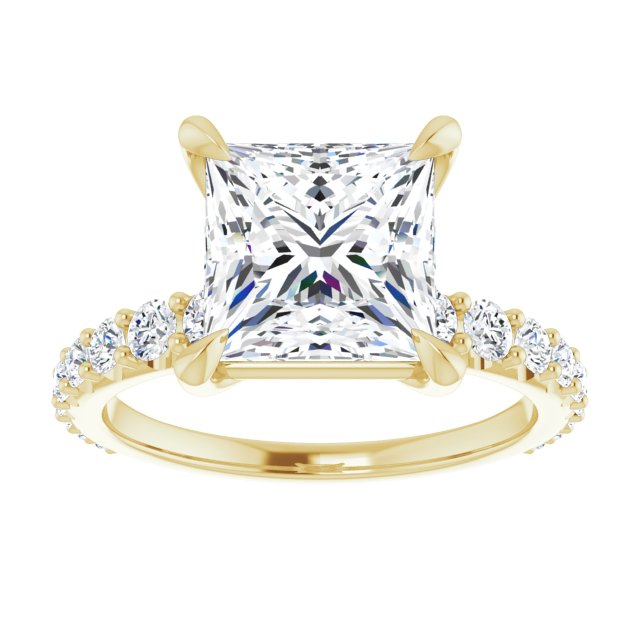 14K Yellow | Square