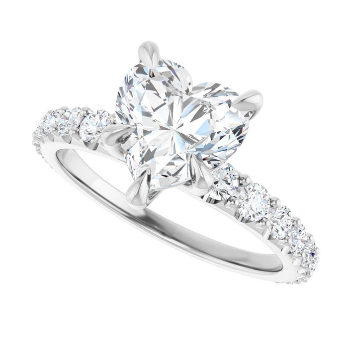 14K White