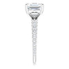 14K White | Asscher