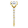 14K Yellow | Asscher
