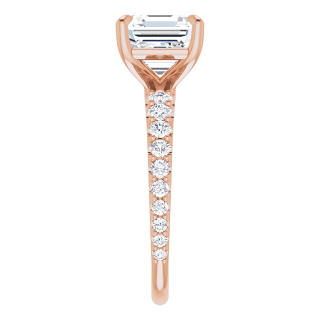 14K Rose | Asscher