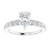 14K White | Pear
