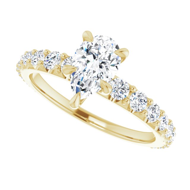 14K Yellow | Pear