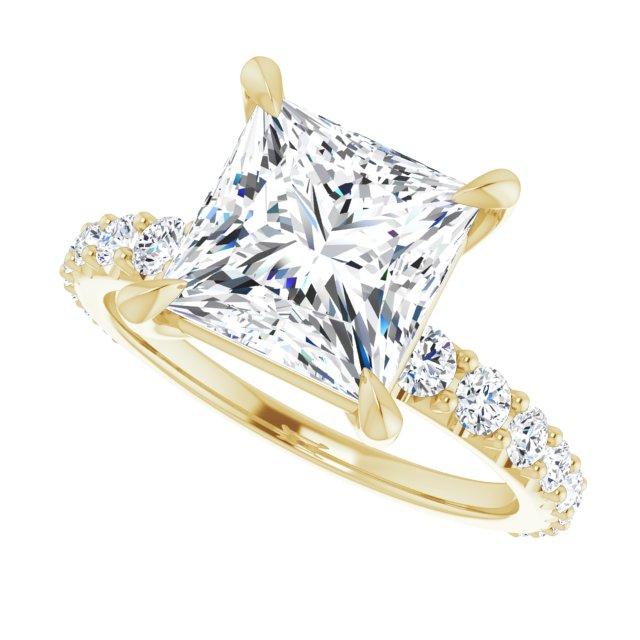 14K Yellow | Square