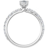 14K White | Marquise
