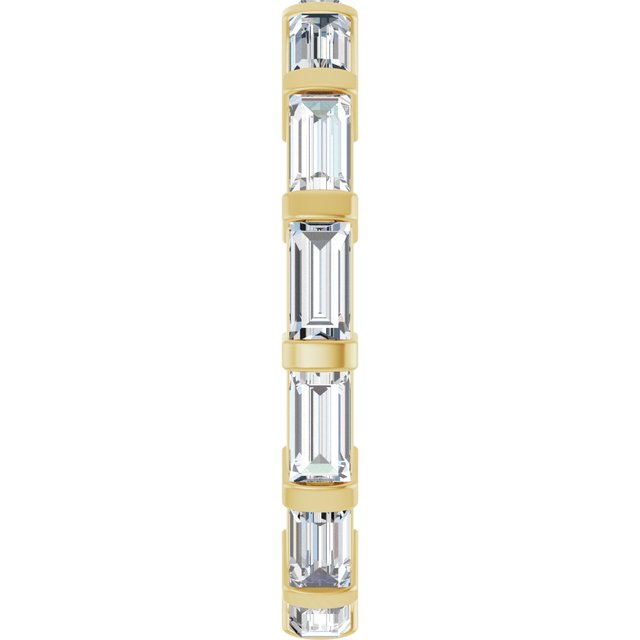 Lab-Grown Diamond | Straight baguette | 4 x 2mm