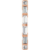 Lab-Grown Diamond | Straight baguette | 4 x 2mm
