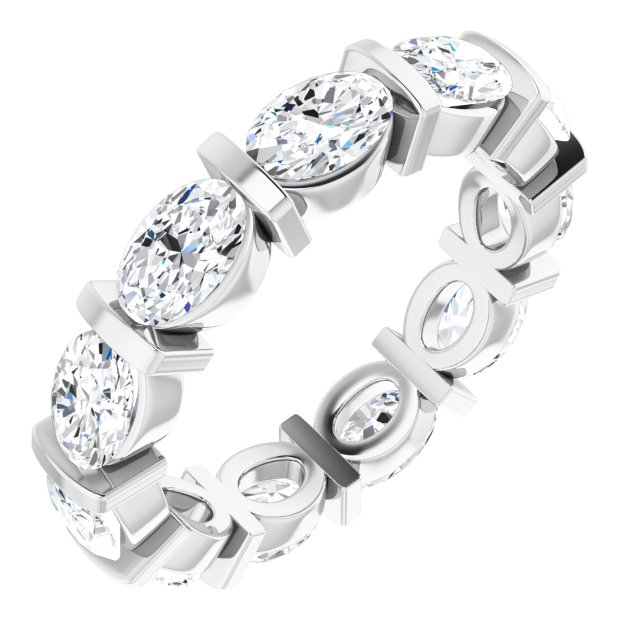 Natural Diamond | Oval | 6 x 4mm | Lab-Grown Diamond | Oval | 6 x 4mm