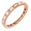 Natural Diamond | Straight baguette | 2 x 1mm