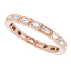 Natural Diamond | Straight baguette | 2 x 1mm