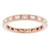 Natural Diamond | Straight baguette | 2 x 1mm
