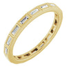 Lab-Grown Diamond | Straight baguette | 2.5 x 1mm