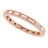Lab-Grown Diamond | Straight baguette | 2.5 x 1mm
