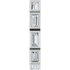 Lab-Grown Diamond | Straight baguette | 4 x 2mm
