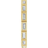 Lab-Grown Diamond | Straight baguette | 3 x 1.3mm