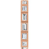 Lab-Grown Diamond | Straight baguette | 3 x 2mm