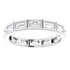 Natural Diamond | Straight baguette | 3.5 x 2mm | Lab-Grown Diamond | Straight baguette | 3.5 x 2mm
