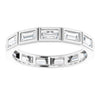 Natural Diamond | Straight baguette | 3.75 x 2mm | Lab-Grown Diamond | Straight baguette | 3.75 x 2mm