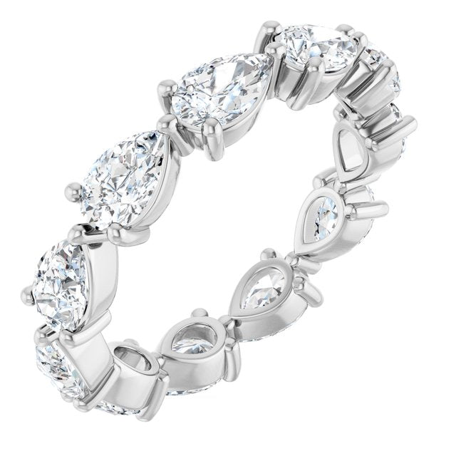 Natural Diamond | Pear | 5.5 x 3.5mm | Lab-Grown Diamond | Pear | 5.5 x 3.5mm