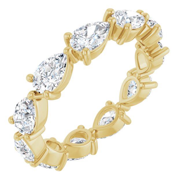 Natural Diamond | Pear | 5.5 x 3.5mm | Lab-Grown Diamond | Pear | 5.5 x 3.5mm